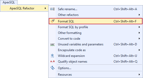 apex sql refactor review